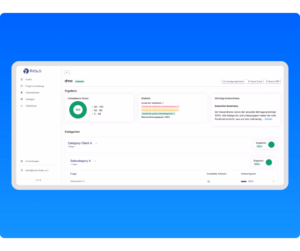 AI-powered compliance platform for scalable, audit-ready risk management